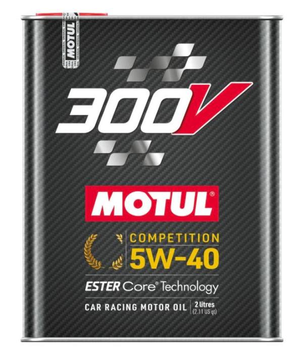 Ulei de motor sintetic MOTUL 300V COMPETITION 5W40, 2 litri